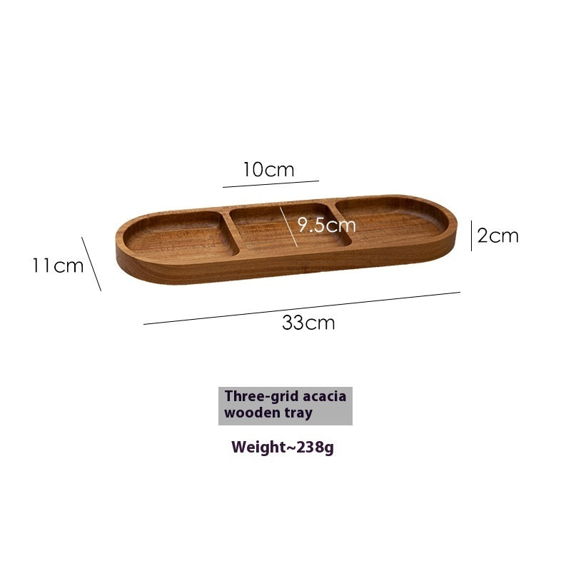 Wood product wooden tray made from paulownia wood with rustic distressed finish