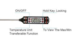 Digital Cooking Thermometer – Precision Temperature Measurement for Perfect Cooking