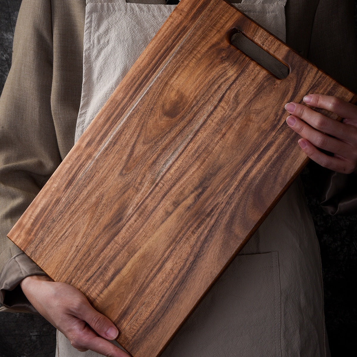 Square Acacia Mangium Large - Premium Wood by Woody Kitchenware