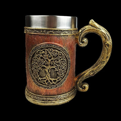 World Tree Beer Mug: The World Tree Vessel | Woody&