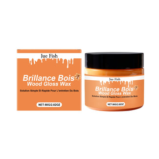 Beeswax Furniture Polish - Special Wooden Bees Wax: Premium Natural Wood Seasoning Beeswax – Furniture Polish And Wood Care Solution - 80g - Image 1