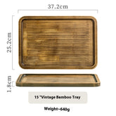 Restaurant Commercial Retro Wooden - Premium Wood by Woody Kitchenware