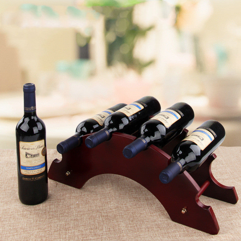 European Wooden Wine Rack: The European Glass Valet | Woody&