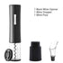 Electric Wine Opener Set – Automatic Corkscrew with Foil Cutter & Can Opener