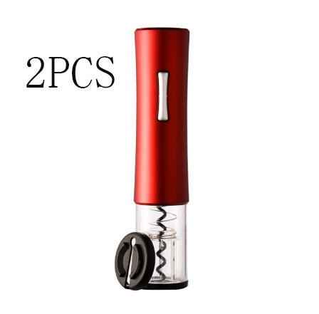 Electric Wine Opener Set – Automatic Corkscrew with Foil Cutter & Can Opener