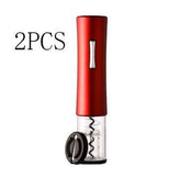 Electric Wine Opener Set – Automatic Corkscrew with Foil Cutter & Can Opener