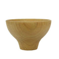 Handcrafted artisan wooden salad bowl and organic dough basin for sustainable kitchen decor and natural meal prep.