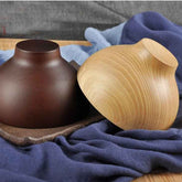 Elegant Japanese Jujube Wood Bowl – Perfect for Rice, Soup & Snacks
