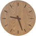 Elegant Nordic Minimalist Wooden Wall Clock – Silent, Round Design for Living Room & Office Decor