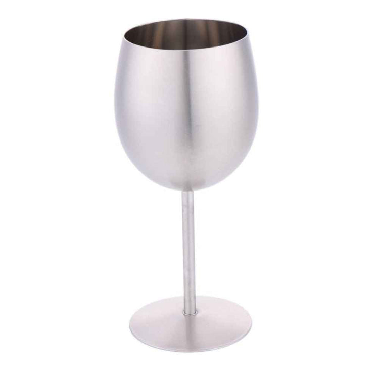Stainless Steel Wine Glass Elegant Durable Goblet