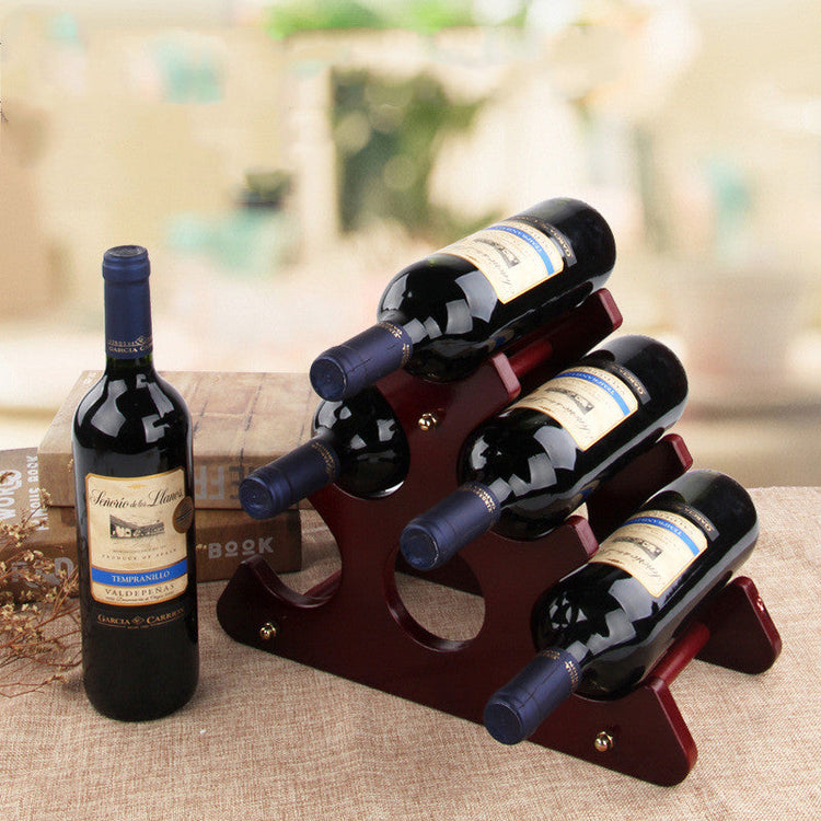 European Wooden Wine Rack: The European Glass Valet | Woody&