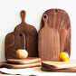Wooden Pizza Tray: The Dark Walnut Stage | Woody&
