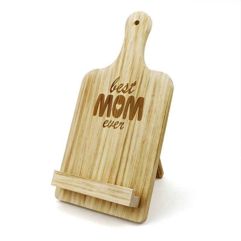 Fashion Personality Wooden Cookbook Stand – Pine Recipe Holder