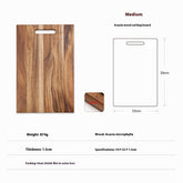 Square Acacia Mangium Large - Premium Wood by Woody Kitchenware