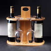 Bamboo Wine Holder: The Sustainable Tabletop | Woody&