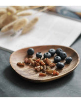 Handcrafted Black Walnut Irregular Serving Tray – Ideal for Sushi, Tea, Fruits, and Snacks