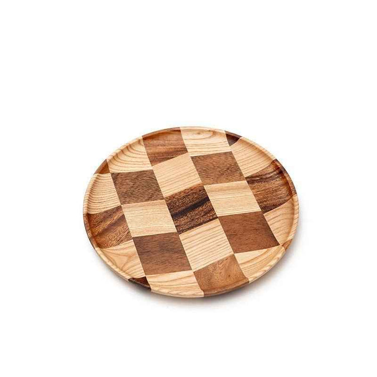 Handcrafted Wooden Round Cake Board – Elegant & Durable