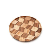 Handcrafted Wooden Round Cake Board – Elegant & Durable
