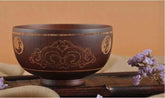 Inner Mongolia Jujube Wood Craft Bowl – Authentic Mongolian Milk-Tea & Serving Bowl