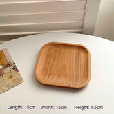 INS Wind Wooden Pallets – Minimalist Round Wooden Trays
