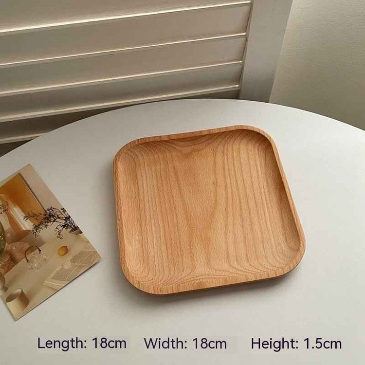 INS Wind Wooden Pallets – Minimalist Round Wooden Trays