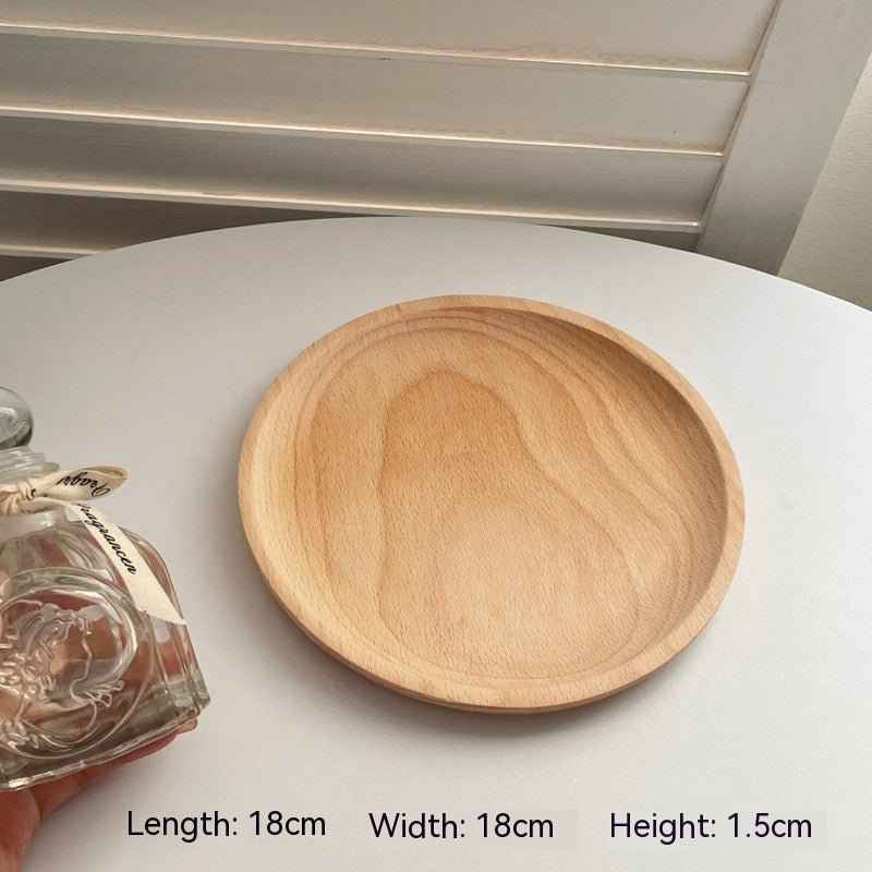 INS Wind Wooden Pallets – Minimalist Round Wooden Trays