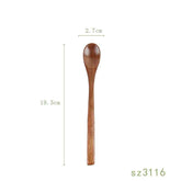 Japanese Solid Wood Honey Spoon – Elegant & Functional