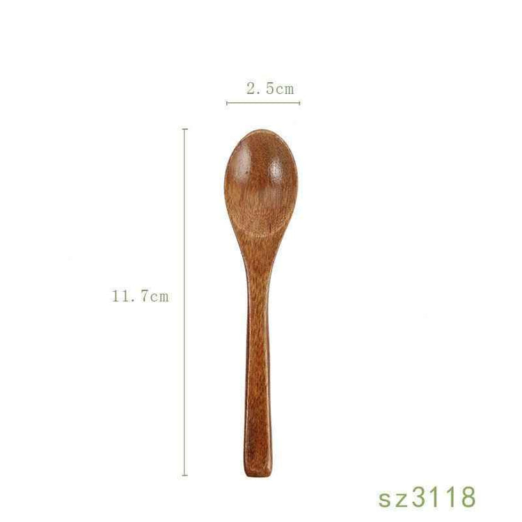 Japanese Solid Wood Honey Spoon – Elegant & Functional