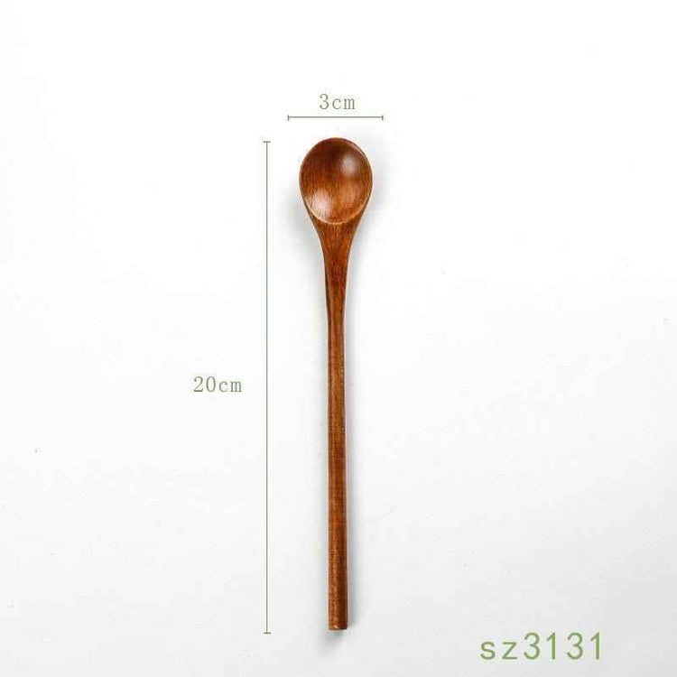 Japanese Solid Wood Honey Spoon – Elegant & Functional