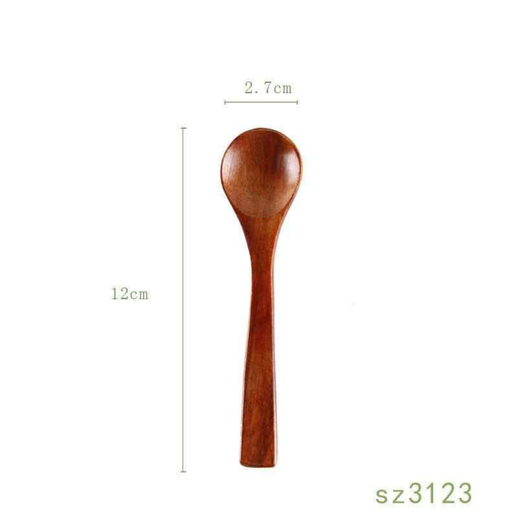 Japanese Solid Wood Honey Spoon – Elegant & Functional