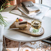 🪵 Japanese Style Unlacquered Acacia Wood Tray