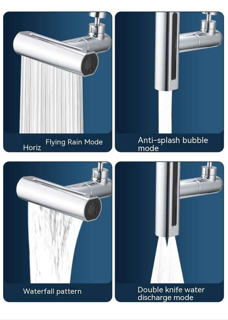 Kitchen Flying Rain Waterfall Faucet Sprinkler – Elegant Waterfall Flow for Your Sink
