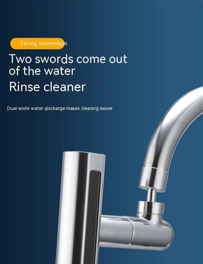 Kitchen Flying Rain Waterfall Faucet Sprinkler – Elegant Waterfall Flow for Your Sink