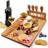 Large Bamboo Cutting & Serving Board Tray – Eco-Friendly Kitchenware