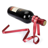 Magic Floating Wine Bottle Holder Rack– Artistic Tabletop Display