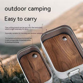 Outdoor Japanese Mini Cutting Board – Compact & Stylish for Camping