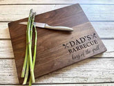 Personalized Walnut Wooden Cutting Board – Custom Engraved Kitchen Essential
