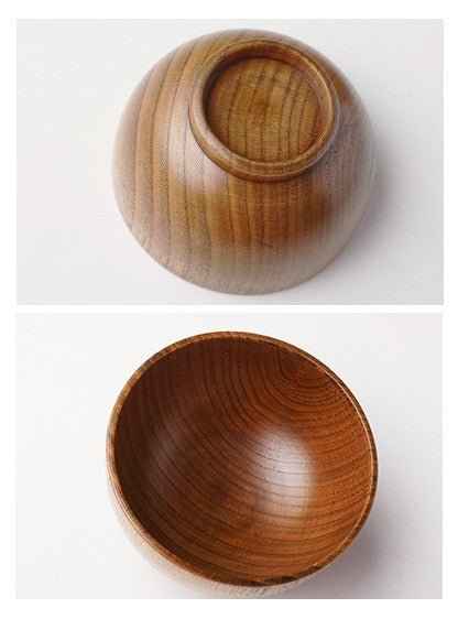 Retro Japanese Style Wooden Tableware – Timeless Elegance for Your Dining Experience