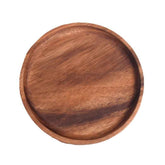 Round Wooden Plate – Elevate Your Dining Experience