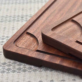 Rustic Wooden Steak & Pizza Board – Versatile Dining Essential