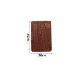 Rustic Wooden Steak & Pizza Board – Versatile Dining Essential