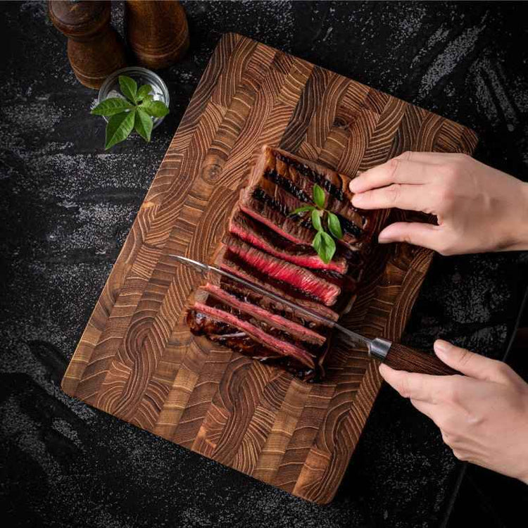 Solid Wood Chopping Board – Premium Teak for Everyday Use