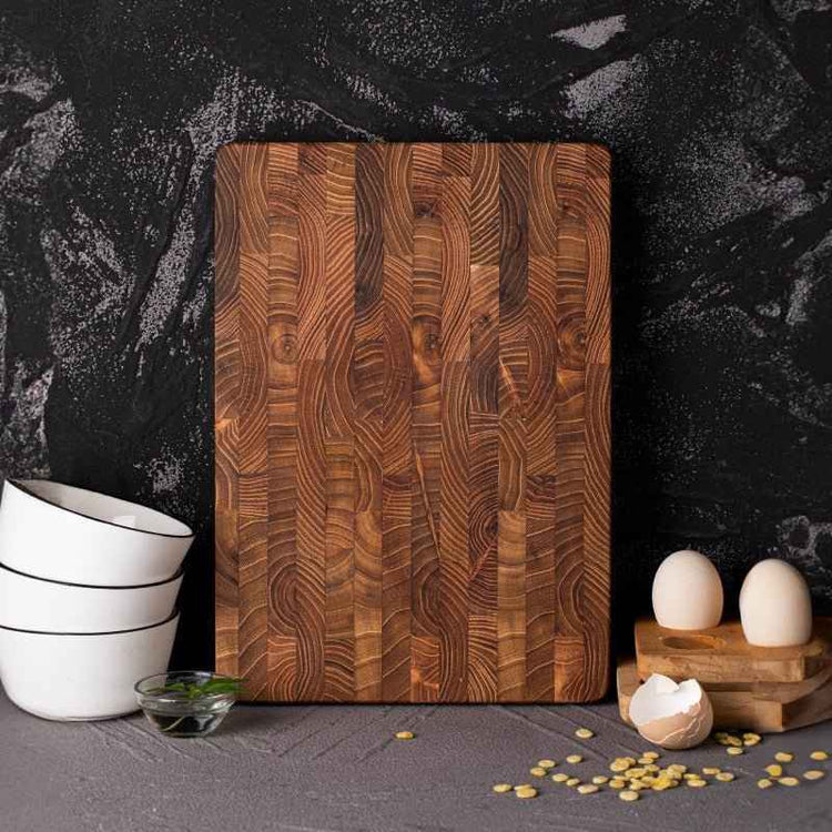 Solid Wood Chopping Board – Premium Teak for Everyday Use