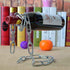 🍷 Suspended Wrought Iron Chain Red Wine Shelf – European Style Wine Bottle Decoration