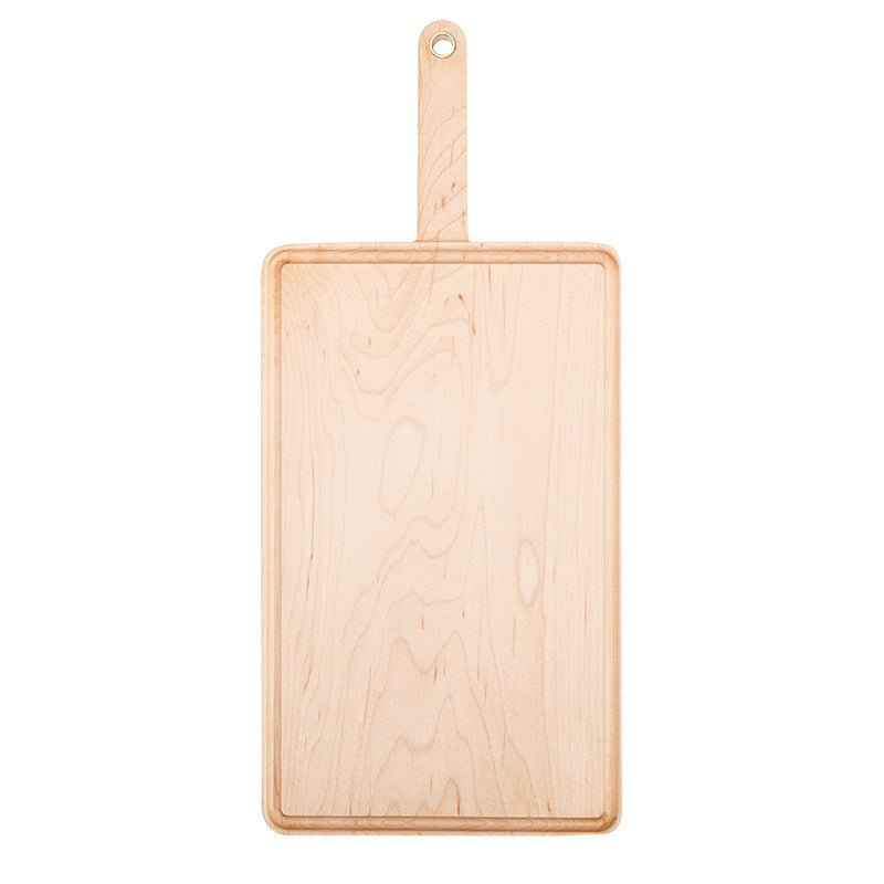 Wooden Chopping Board with Groove – Bread Board with Juice Channel