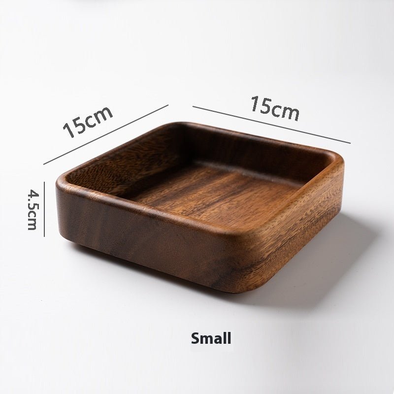wooden fruit bowl for counter