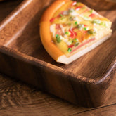 wooden fruit bowl for counter