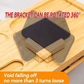 Wooden Lazy Sofa Handrail Tray – Stylish & Functional Armrest Organizer