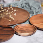 Wooden Plate Household Snack Plate – Elevate Your Snack Experience