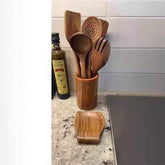 Wooden Spatula Cookware Kitchenware Set – Eco-Friendly & Stylish Cooking Essentials